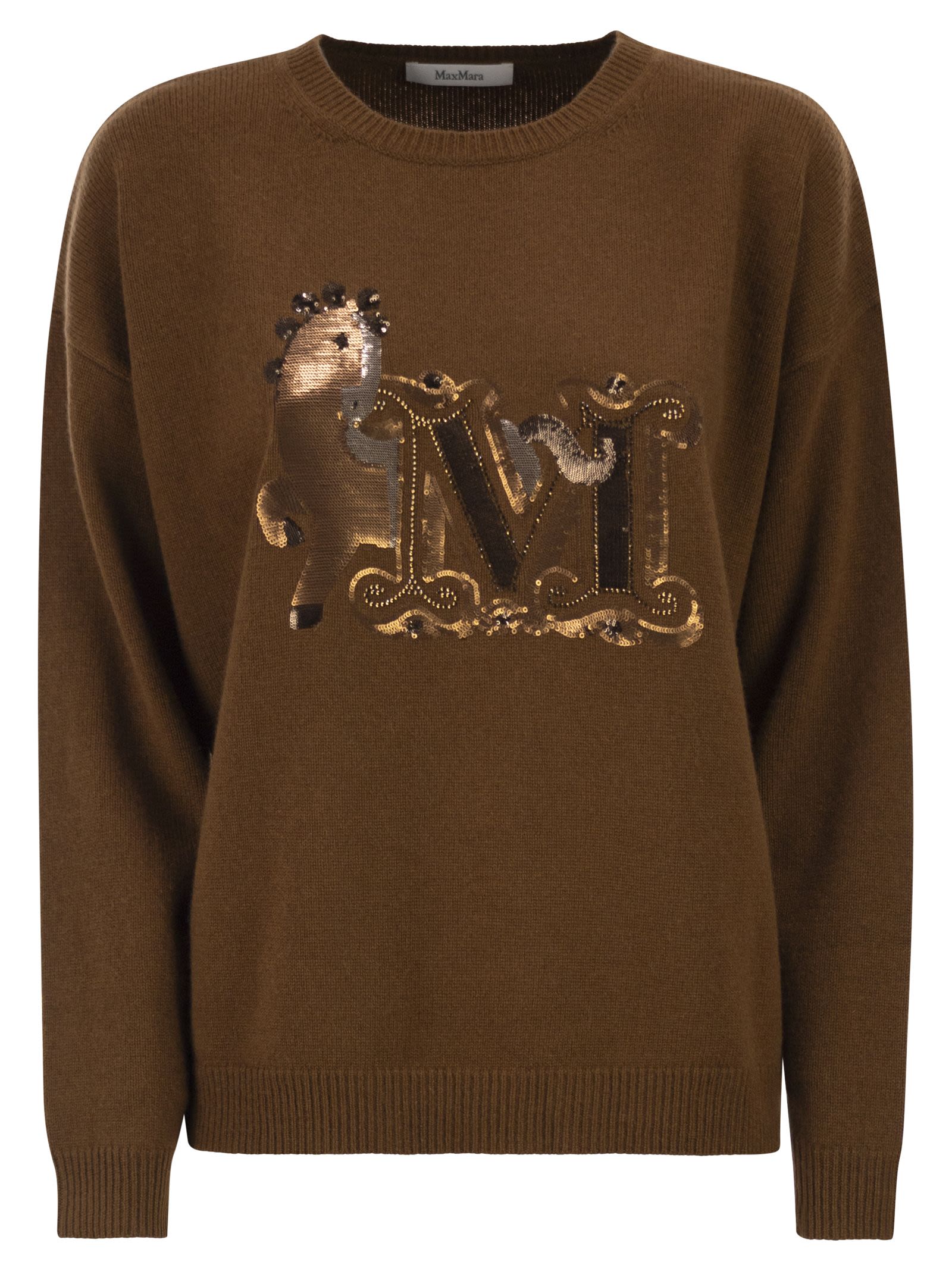 Maxmara Mxmterra Oversized Wool And Cashmere Jumper