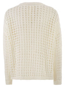 Maxmara Mxpfebe Openwork Cotton Knit Jumper