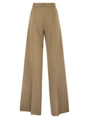 Maxmara Mxmoliato Pure Cotton Wide Leg Trousers
