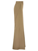 Maxmara Mxmoliato Pure Cotton Wide Leg Trousers