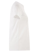 Maxmara Mxmgiovane T Shirt With Monogram Logo