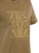 Maxmara Mxmgiovane T Shirt With Monogram Logo