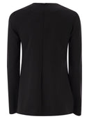 Maxmara Mxpneutro スリム フィット クルーネック トップ