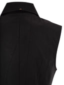 Sportmax Spxcertosa Sleeveless Shirt In Heavy Cotton Canvas
