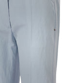 Pantaloni Sportmax Spxfragola Flare In Viscosa E Carta Tessile