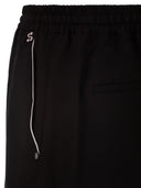 Sportmax Spxcrespo Viscose Drawstring Shorts With Contrast Detailing