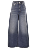 Sportmax Spdangri oversized jeans met lage taille