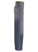 Sportmax Spdangri oversized jeans met lage taille