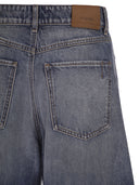 Sportmax Spdangri oversized jeans met lage taille
