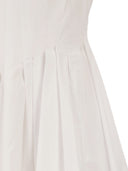 Sportmax Spxgiro – Structured Cotton Midi Dress With Full Skirt
