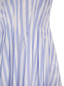 Sportmax Spxfilmato – Striped Cotton Midi Dress With Full Skirt