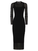 Sportmax Spxcaro Short Sleeved Dress In Stretch Viscose