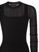 Sportmax Spxcaro Short Sleeved Dress In Stretch Viscose