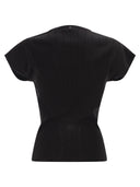 Sportmax Spxsamba Ribbed Viscose Jumper