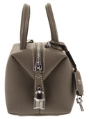 Maxmara Holdalls Small Natural Leather Satchel