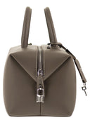 천연 가죽 소재의 Maxmara Holdallm 미디엄 샤첼백