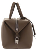 Bolso satchel mediano Maxmara Holdallm de piel natural