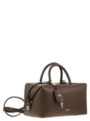 Bolso satchel mediano Maxmara Holdallm de piel natural