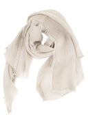 Maxmara Mxasenior Max Mara Scarf With Monogram Jacquard Embroidery