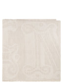 Maxmara Mxasenior Max Mara Scarf With Monogram Jacquard Embroidery