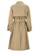 Weekend Maxmara Wkdcanasta Reversible Trench Coat In Water Repellent Gabardine