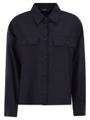 Weekend Maxmara Wkdmulino Cropped Wool Canvas Jacket