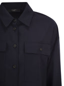 Weekend Maxmara Wkdmulino Cropped Wool Canvas Jacket
