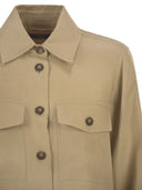 Weekend Maxmara Wkipomposa – Linen Shirt With Patch Pockets