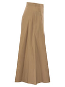 Weekend Maxmara Wkdzattera Cotton Poplin Skirt