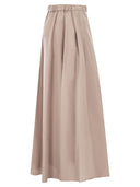 Weekend Maxmara Wkdcurvato Long Taffeta Skirt