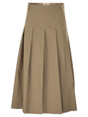 Falda de gabardina lavada Maxmara Wkdorme de Weekend