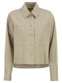 Weekend Maxmara Wkdradente Cotton Drill Shirt