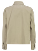 Weekend Maxmara Wkdradente Cotton Drill Shirt