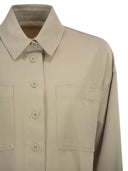 Weekend Maxmara Wkdradente Cotton Drill Shirt
