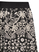 Weekend Maxmara Wkipalanca – Wide Leg Printed Cotton Trousers