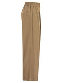 Weekend Maxmara Wkdgolfo Cotton Satin Trousers
