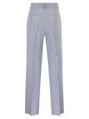 Weekend Maxmara Wkdmalizia Linen Canvas Trousers
