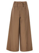 Weekend Maxmara Wkdariete Cotton Drill Trousers
