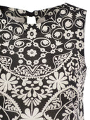 Weekend Maxmara Wkifanale – Printed Cotton Top With Tie Back Fastening