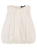 Weekend Maxmara Wkiangel – Cotton Balloon Silhouette Top