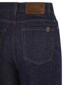 Weekend Maxmara Wkdlatino Cotton And Linen Denim Jeans