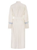 Weekend Maxmara Wkdgru Poplin Shirt Dress With Embroidery