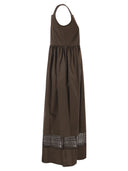 Weekend Maxmara Wkdgola Sleeveless Cotton Poplin Dress