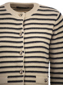 Weekend Maxmara Wkdvodka Cropped Cotton Cardigan
