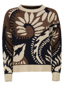 Weekend Maxmara Wkdcelebre Col rond en coton à motifs