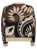 Weekend Maxmara Wkdcelebre Col rond en coton à motifs