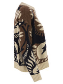 Weekend Maxmara Wkdcelebre Col rond en coton à motifs