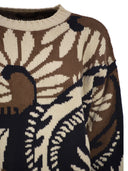Weekend Maxmara Wkdcelebre Col rond en coton à motifs