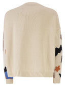 Weekend Maxmara Wkdcelebre Patterned Cotton Crew Neck
