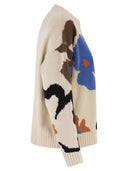 Weekend Maxmara Wkdcelebre Patterned Cotton Crew Neck